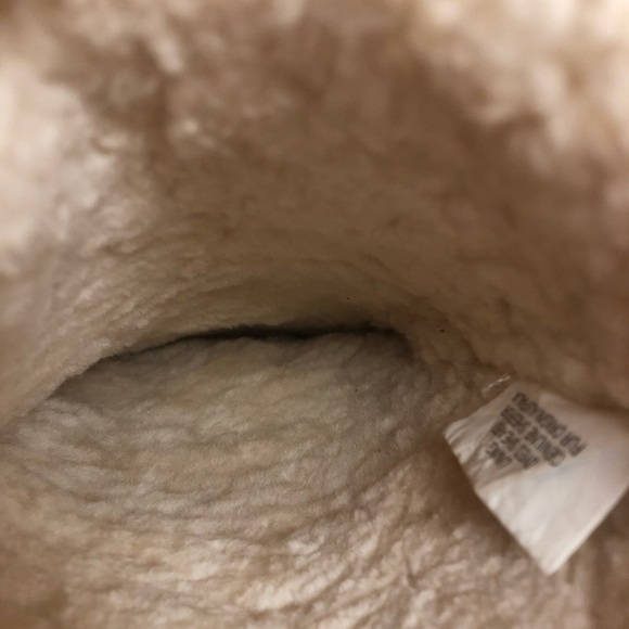 MICHAEL KORS WINTER SANDY DUSTY ROSE QUILTED SHEARLING LOGO TALL BOOTS WOMEN’S 8 - Picture 11 of 12